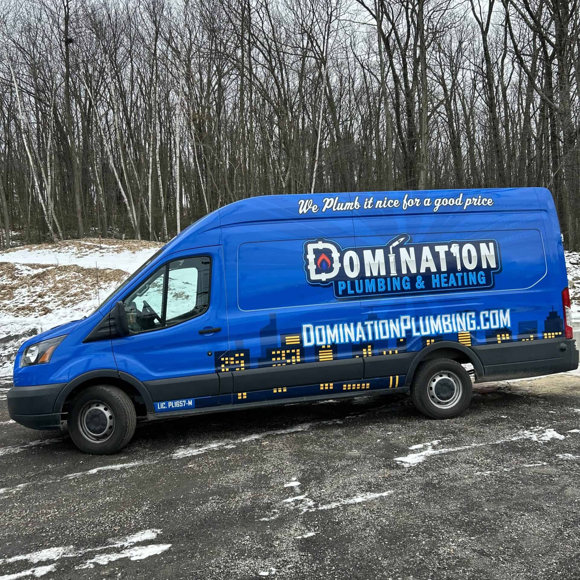 Domination Plumbing truck