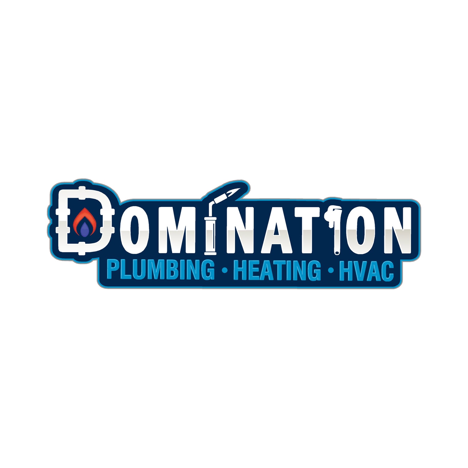 Domination Plumbing and Heating logo